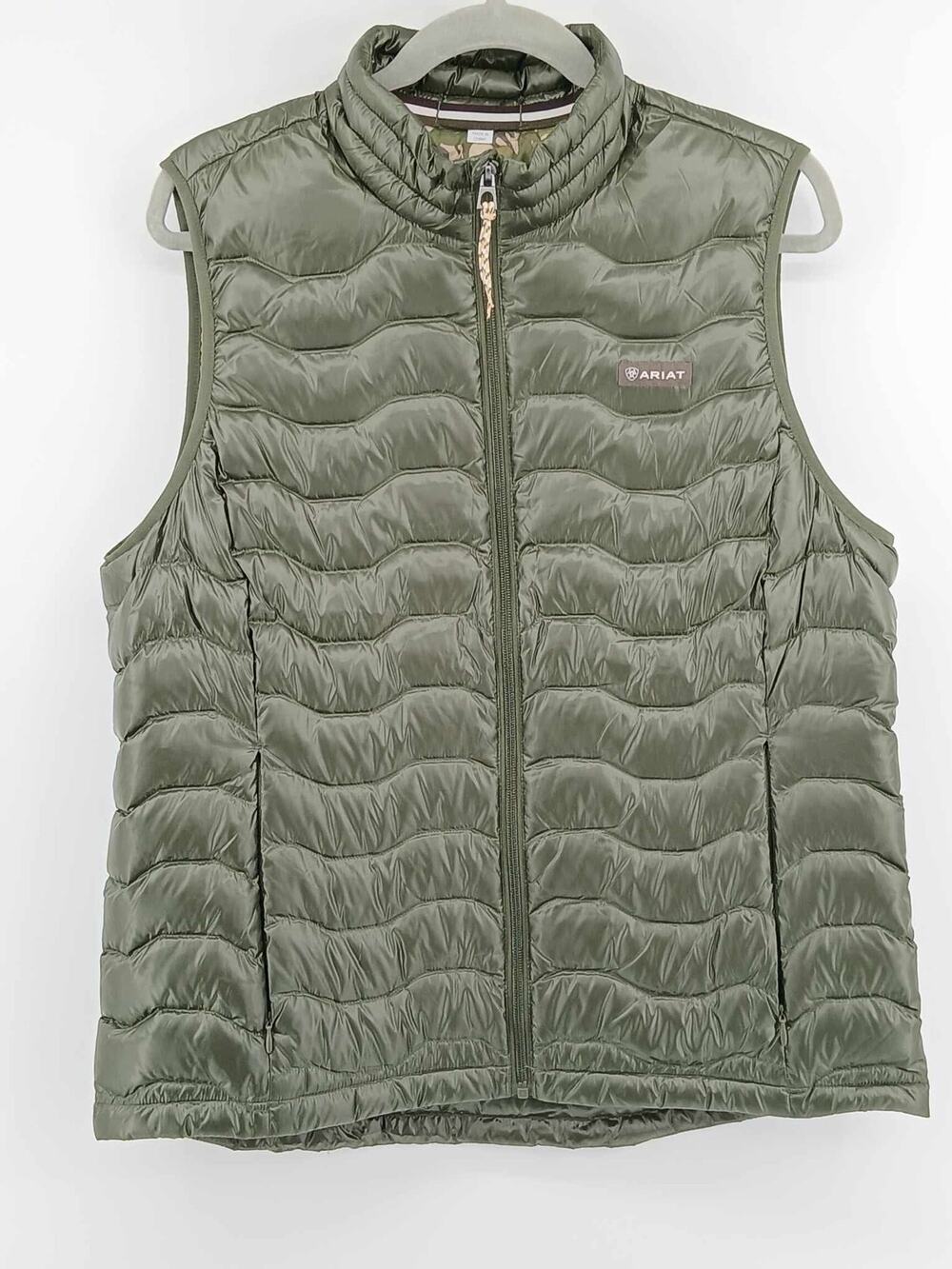 Green Ariat Ideal Down puffer vest XL